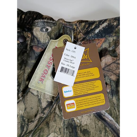 Gamehide Trail's End Hunting Pants - Mossy Oak NWT 4xl - Picture 2 of 6